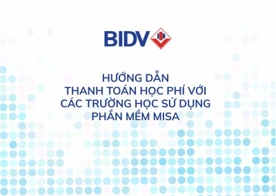 Hướng dẫn thanh toán không dùng tiền mặt