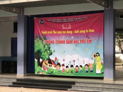 Thư viện tỉnh tuyên truyền về phòng chống xâm hại