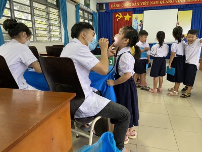 Khám sức khỏe học sinh năm học 2022-2023