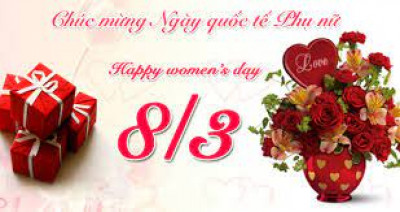 Chào mừng ngày 8/3/2024