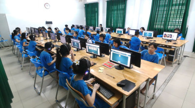 TRƯỜNG TIỂU HỌC PHÚ HOÀ 1 THAM GIA KÌ THI IOE CẤP THÀNH PHỐ NĂM HỌC 2024-2025