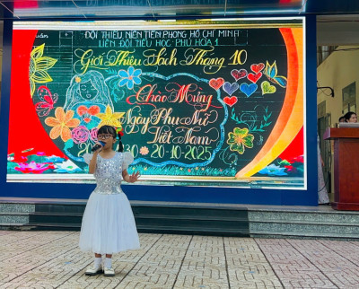 Chào cờ tuần 7- Giới thiệu sách tháng 10/2025