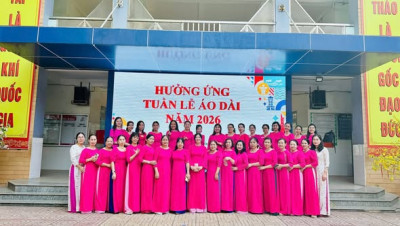 Hưởng ứng tuần lễ áo dài năm 2026