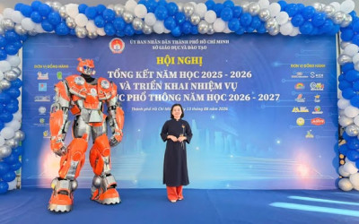 Ban Giám Hiệu Trường Tiểu Học Phú Hoà 1 Tham Dự Hội Nghị Tổng Kết Năm Học 2025–2026