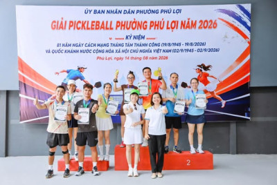 Chúc Mừng Thành Tích Của Đội Tuyển Pickleball Trường Tiểu Học Phú Hoà 1
