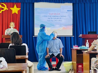 Tập huấn công tác phòng, chống dịch COVID - 19