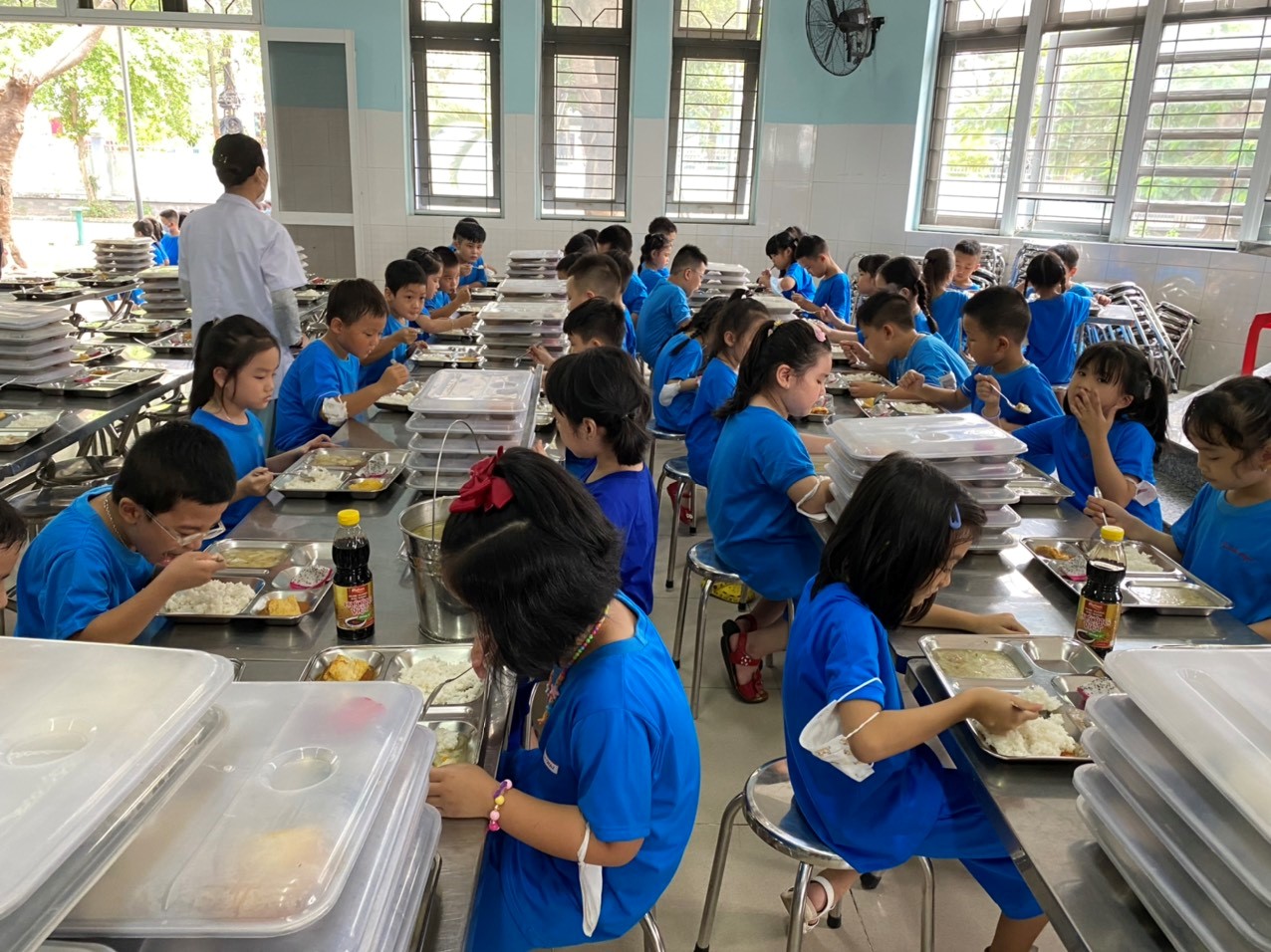 Cảm nhận trong ngày tổ chức bán trú đầu tiên sau dịch ….