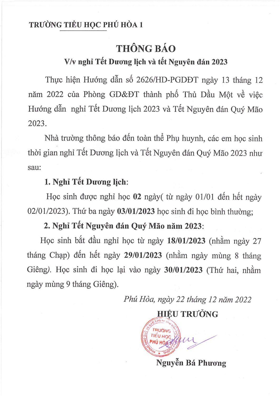 lich nghi tet DL va tet NĐ 2023