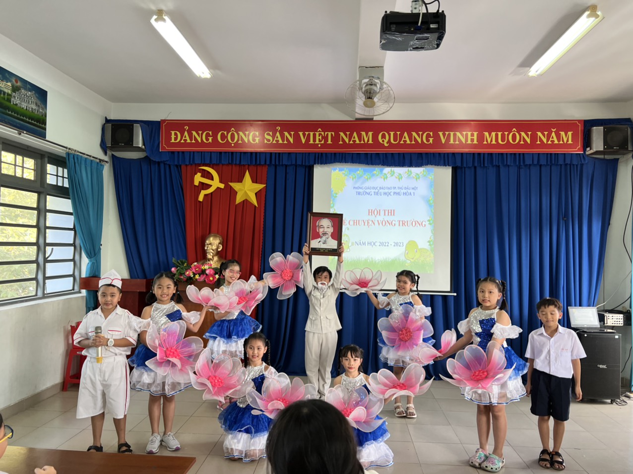 Hội thi kể chuyện theo sách cấp Trường năm học 2022-2023