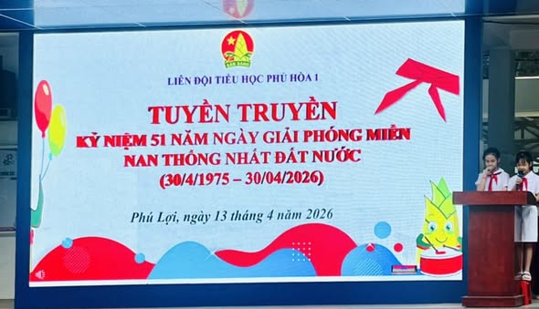 Tuyên truyền kỷ niệm 51 năm Ngày Giải phóng miền Nam, thống nhất đất nước (30/4/1975 – 30/4/2026)